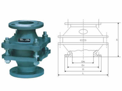 LFZGB-1型波紋型阻火器