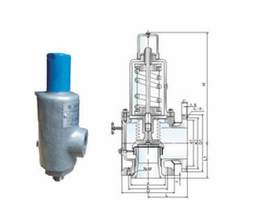 LFNJ美標(biāo)系列保溫夾套式安全閥
