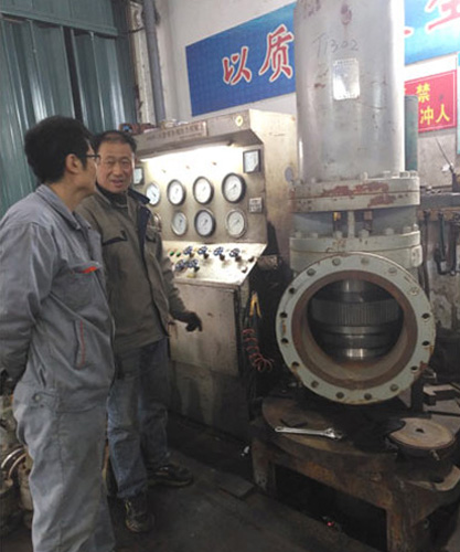 安全閥修復(fù)試壓