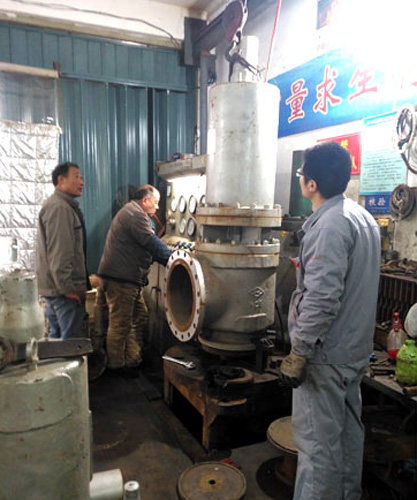 安全閥修復(fù)試壓