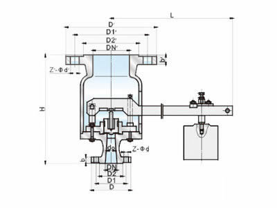 GA44H-16C／25C／40C型杠桿式安全閥